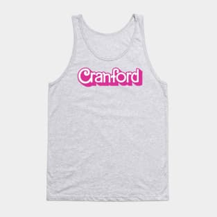 City of Cranford Doll Lettering Tank Top